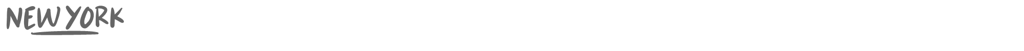 New York NEW YORK.otf font preview